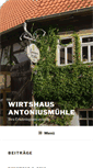 Mobile Screenshot of antoniusmuehle.de